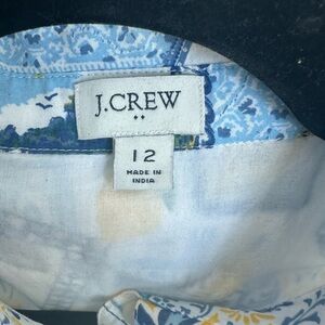 J.CREW Italian Summer Shirt Dress